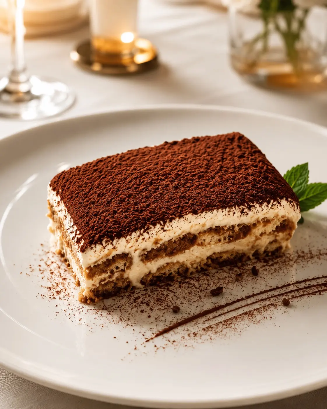 Tiramisú casero